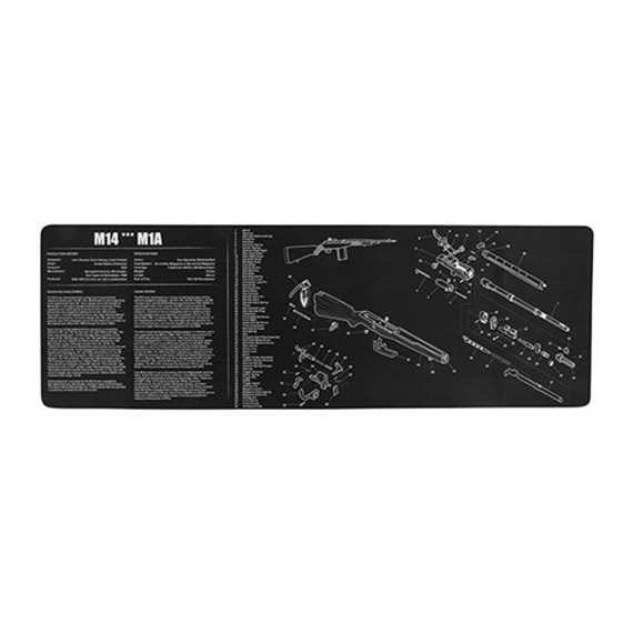 TEKMAT LONG GUN CLEANING MAT FOR M14/M1A BLACK 100015992