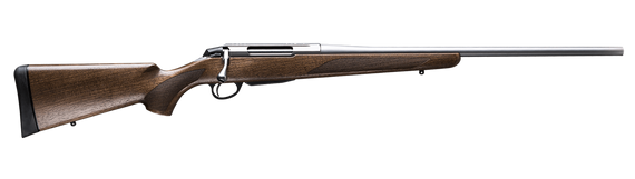 Tikka JRTXA71620MT T3x Hunter Full Size 308 Win 3+1 20" Matte Stainless Fluted Threaded Barrel, Matte Drilled & Tapped Stainless Steel Receiver, Fixed Oiled Walnut Wood Stock, Right Hand 175402