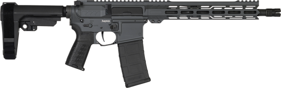 CMMG 30AB20FSG Banshee MK4 300 Blackout 30+1 12.50" Black Nitride Medium Taper Threaded Barrel, EML 7" M-LOK Handguards, Sniper Gray Cerakote Aluminum Picatinny Rail Receiver, CMMG Zeroed Grips 166438 CMMG 30AB20FSG Banshee MK4 300 Blackout 30+1 12.50" Black Nitride Medium Taper Threaded Barrel, EML 7" M-LOK Handguards, Sniper Gray Cerakote Aluminum Picatinny Rail Receiver, CMMG Zeroed Grips 166438