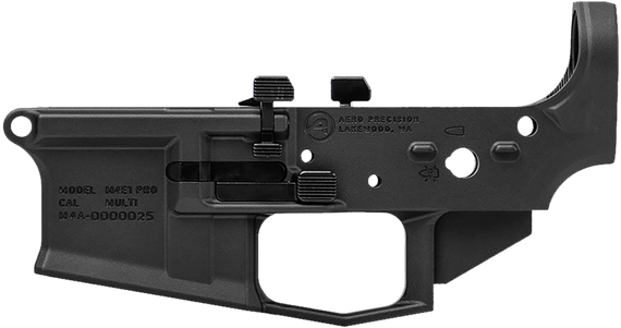 Aero Precision  Pro Lower Receiver M4E1 Compatible w/ AR15 Components and Magazines 174488