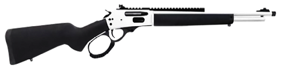 Rossi 95303016W R95 Trapper 30-30 Win 5+1 16.50" White Cerakote Threaded Barrel, White Cerakote Picatinny Rail Stainless Steel Receiver, Fixed Black Polymer Stock 170100
