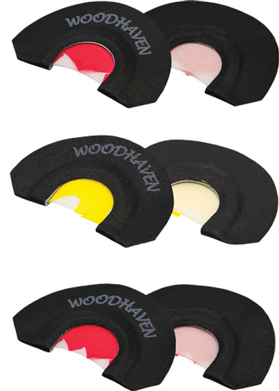 WOODHAVEN CUSTOM CALLS PURETURKEY 3-PACK MOUTH CALLS WH510