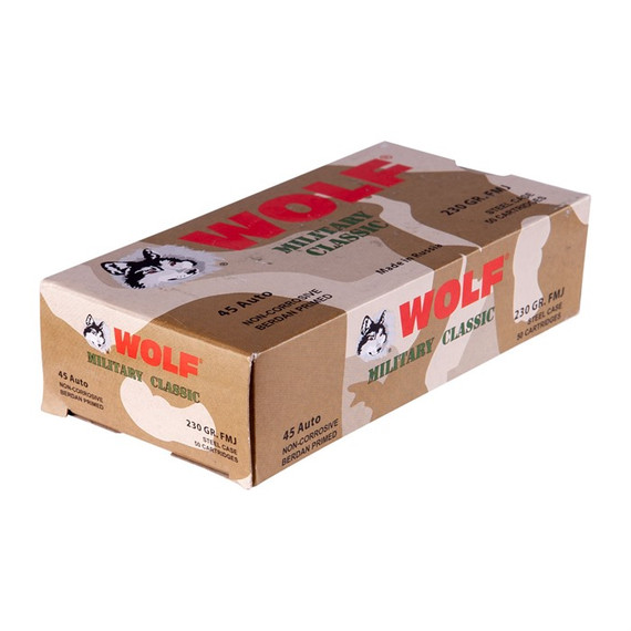 45 AUTO 230GR FULL METAL JACKET 50/BOX 105001865