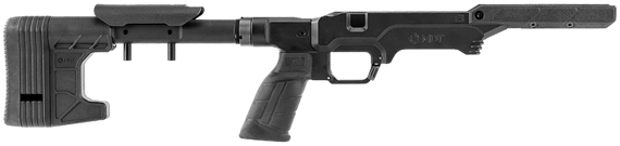 Mdt Sporting Goods Inc 114914BLK The Worker LSS Gen3 Black Fits Savage Long Action 180663