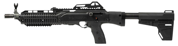 Hi-Point 1095PBRACE 1095P  10mm Auto 10+1 13.25" Black Threaded Barrel, Black Powdercoat Polymer Receiver w/Picatinny Rail, Black Pistol Brace, Black Plastic Grip 181725