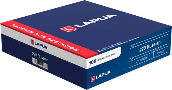 Berger Bullets 4PH5013 Unprimed Cases  220 Russian Rifle Brass 100/Box 181885