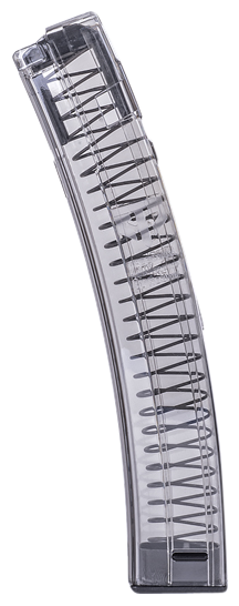 ETS Group SMKHKMP530 Pistol Mags  30rd Standard 9mm Luger Compatible w/ HK MP5/MP5K/94/SP89/SP5K Smoke Polymer 150877