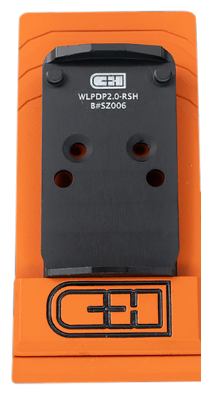 C&h Precision WLPDP2.0RSH Walther DEFENSE PDP 2.0  Black Anodized Trijicon/Holosun Pattern Footprint 165162