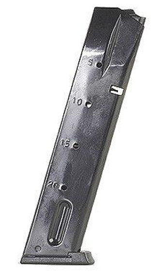 Mec-Gar S&W 5900 Series/915/910/659 Magazine 9mm Extended Blued 20/rd MYSW5920B