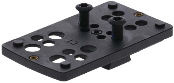 TruGlo TGTG8950C2 Pistol Red Dot Sight Mount  Black Nitride Fortress Steel Trijicon RMR Mount 177916