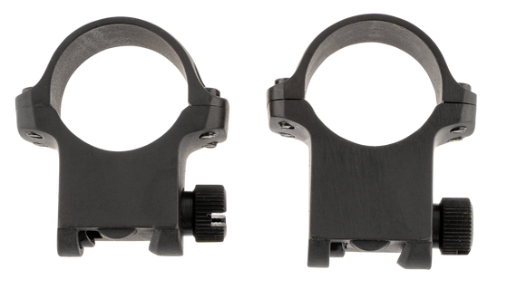 Ruger 90409 5BHM/6BHM Scope Ring Set  Matte Black 1" High 84884