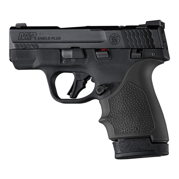 Hogue HandAll Beavertail Handgun Grip Sleeve for S&W M&P 9 Shield Plus Black HA18410