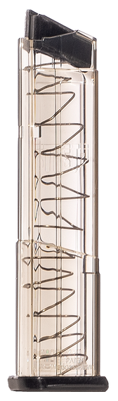 ETS Group SW9SHD12 Pistol Mags  12rd 9mm Luger for S&W M&P Shield Clear Detachable 117701