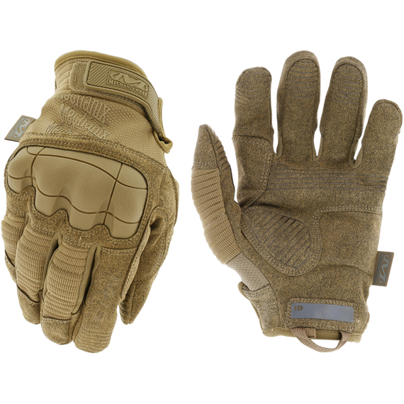 Mechanix Wear MP372011 M-Pact 3  Coyote Synthetic Leather XL Velcro Closure 126074