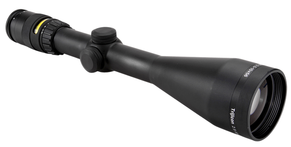 Trijicon 200022 AccuPoint  Black Hardcoat Anodized 2.5-10x56mm 30mm Tube Illuminated Amber Triangle Post Reticle 4521