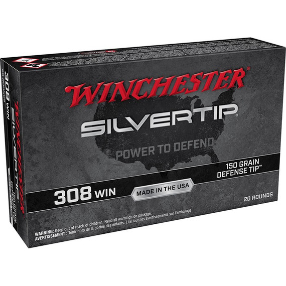 SILVER TIP 308 WINCHESTER 150GR POLYMER TIP 20/BOX 105004423