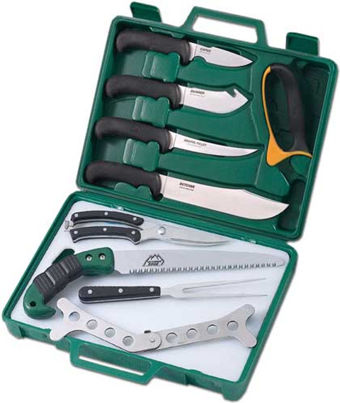 OUTDOOR EDGE GAME PROCESSOR11 PIECE COMBO W/CARRY CASE ZGP11