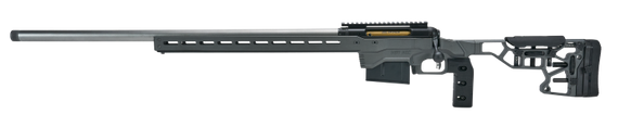 Savage Arms 57703 110 Elite Precision 6.5 Creedmoor 10+1 26" Matte Stainless, Matte Black Rec, Gray Cerakote Adjustable MDT ACC Aluminum Chassis Stock, Left Hand (MB Not Included) 127946