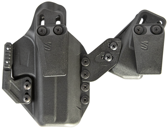 Blackhawk 416163BK Stache  IWB Size 63 Black Polymer Belt Clip Fits S&W Shield 9/40 Ambidextrous 134630