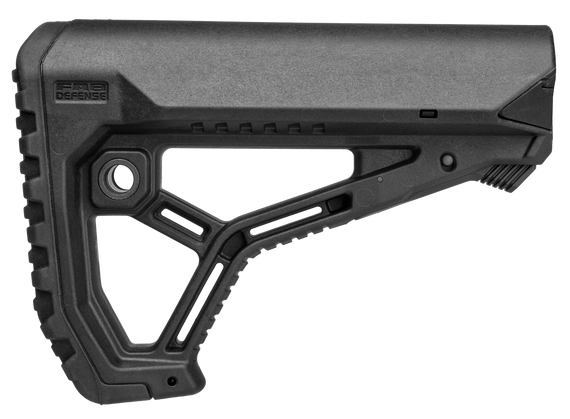 FAB Defense FXGLCOREB GL-Core  Buttstock for AR-15/ M4 Black Fiberglass Reinforced Polymer 107029