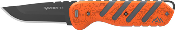 OUTDOOR EDGE RAZOR HTX 3"FIXED GRAY/ORAGE W/BLADE POD HTX30B6C