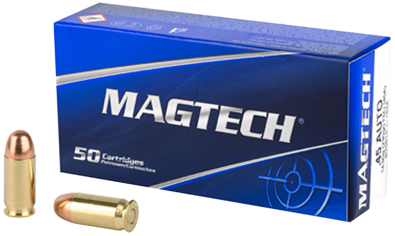 Magtech 45A Range/Training  45ACP 230gr Full Metal Jacket 50 Per Box/20 Case 43077