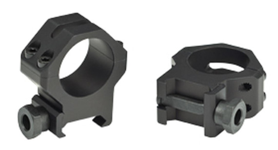 Weaver 4-Hole Tactical Picatinny Aluminum Scope Rings - Matte - 30mm Low WE99515