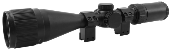 BSA AIR412X44A Outlook  Matte Black 4-12x44mm AO 1" Tube Illuminated Red/Green Mil-Dot Reticle 109985