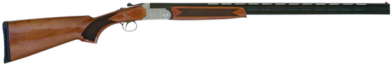 TriStar 30418 Setter S/T  410 Gauge 28" 2rd 3" Silver Engraved Rec Semi-Gloss Turkish Walnut Stock Right Hand (Full Size) Includes 5 MobilChoke 5081