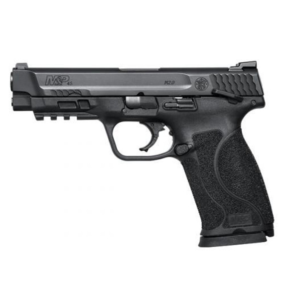 Smith & Wesson M&P45 M2.0 Handgun .45 ACP 10rd Magazine 4.6" Barrel Black Thumb Safety SW11526