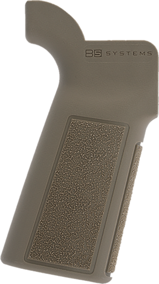B5 Systems PGR1120 Type 23 P-Grip  FDE Polymer, Aggressive Textured, Fits AR-Platform 98652