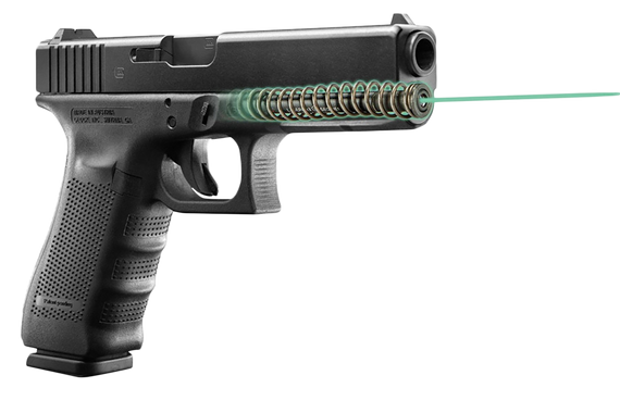 LaserMax LMSG417G Green Guide Rod Laser for Glock  17/34 Gen 4 Black 90165