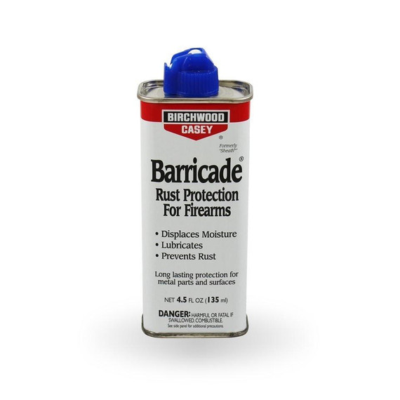 Birchwood Casey Barricade Rust Protection - 4.5 oz Spout Can BA33128