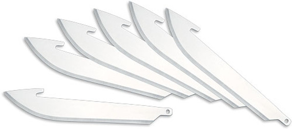 OUTDOOR EDGE 3" DROP POINTREPLACEMENT BLADES 6-PACK RR306