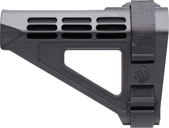 SB TACTICAL BRACE SBM4 BLACK</br>FITS AR PISTOL BUFFER TUBES SBM401SB