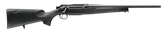 Sauer 80117629 505 XT Full Size 243 Win Mag 3+1 22" Titanium Gray Threaded Barrel, Saddle Mount Steel Receiver, Black Fixed Synthetic Stock 166734