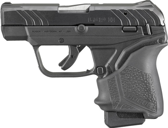 RUGER LCP II LITE RACK 22LR</br>10-SHOT  FS BLK W/HOGUE HANDAL G13714