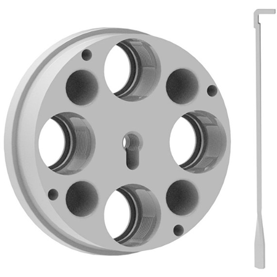 4 HOLE ULTIMATE TOOL CARRIER FOR ULTIMATE TURRET PRESS 430113039