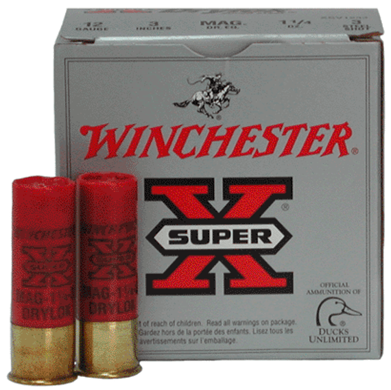 WINCHESTER DRYLOK 12GA 3"1-1/4OZ #3 25RD 10BX/CS ! AXSV1233