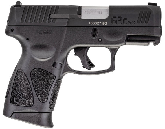Taurus G3C 9MM BLK/BLK 3.2" 10+1 TAG3C9B10