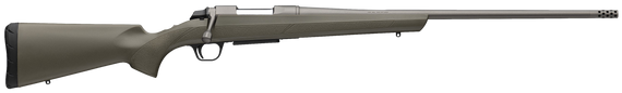 Browning 035842229 AB3  300 Win Mag 3+1 26" Tungsten Cerakote Threaded Sporter Barrel, & Drilled & Tapped Steel Receiver, Fixed w/Textured Grip Panels OD Green Composite Stock 176676
