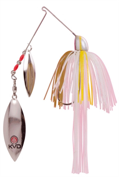 SK KVD SPINNERBAIT 1/2 SUPER WHT FSB12WW-204GS