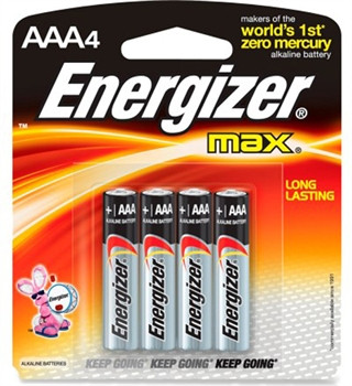 ENER MAX BATTERIES AAA 4PK E92BP-4