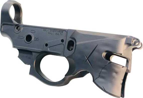 SHARPS BROS OVERTHROW AR-15STRIPPED LOWER RECEIVER BILLET GOVERTHROW