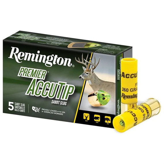 PREMIER ACCUTIP 20 GAUGE 3'' 260GR SABOT SLUG 5/BOX 250207929