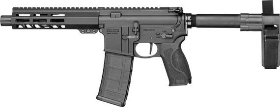 S&W M&P15 PISTOL 5.56 7.5" BBL30-SHOT PISTOL W/ BRACE G13658