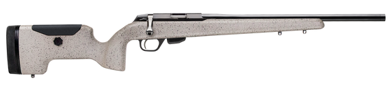 Tikka JRT1XU309 T1X UPR 17 HMR 10+1 20" Black Threaded Barrel, Black Drilled & Tapped Steel Receiver, Desert Sand Textured Fixed Carbon Fiber/Fiberglass Stock, Right Hand 178930