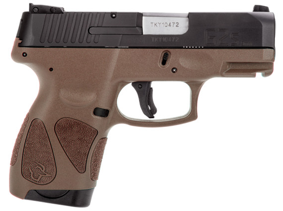 Taurus G2S 9MM BLK/BROWN 3.2" 7+1 TAG2SBR