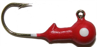 BB 1/32 BALL JIG HEAD 10BG RED BBJ132-05