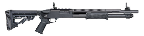Mossberg 590R 12/18.5 6+1 BLK MB50762